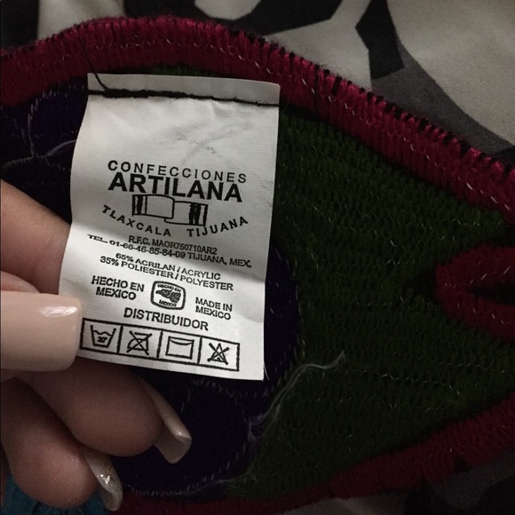 Embroidered Mexican Belt - Picture 2 of 5